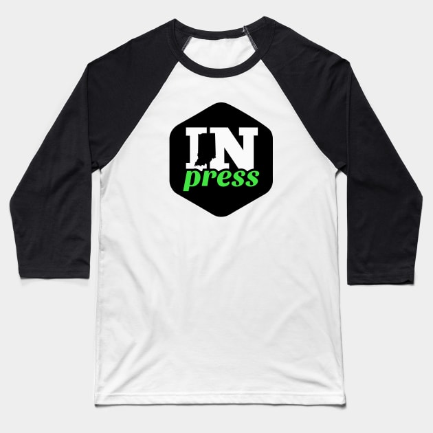 INpress Merch Logo Baseball T-Shirt by INpressMerch